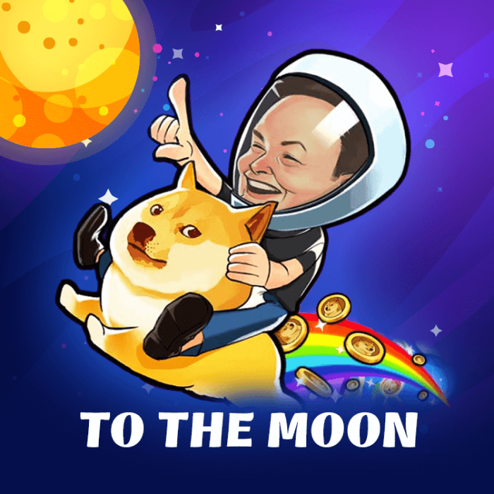 To the moon
