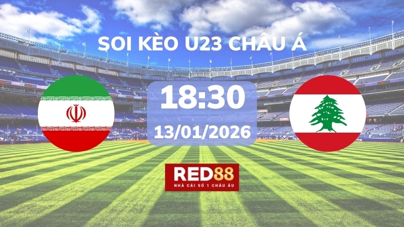 Soi kèo U23 Iran vs U23 Lebanon – 18h30 – 13/01 – U23 Châu Á